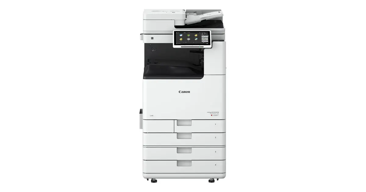Canon imageRUNNER ADVANCE DX C3926i office copier, front view