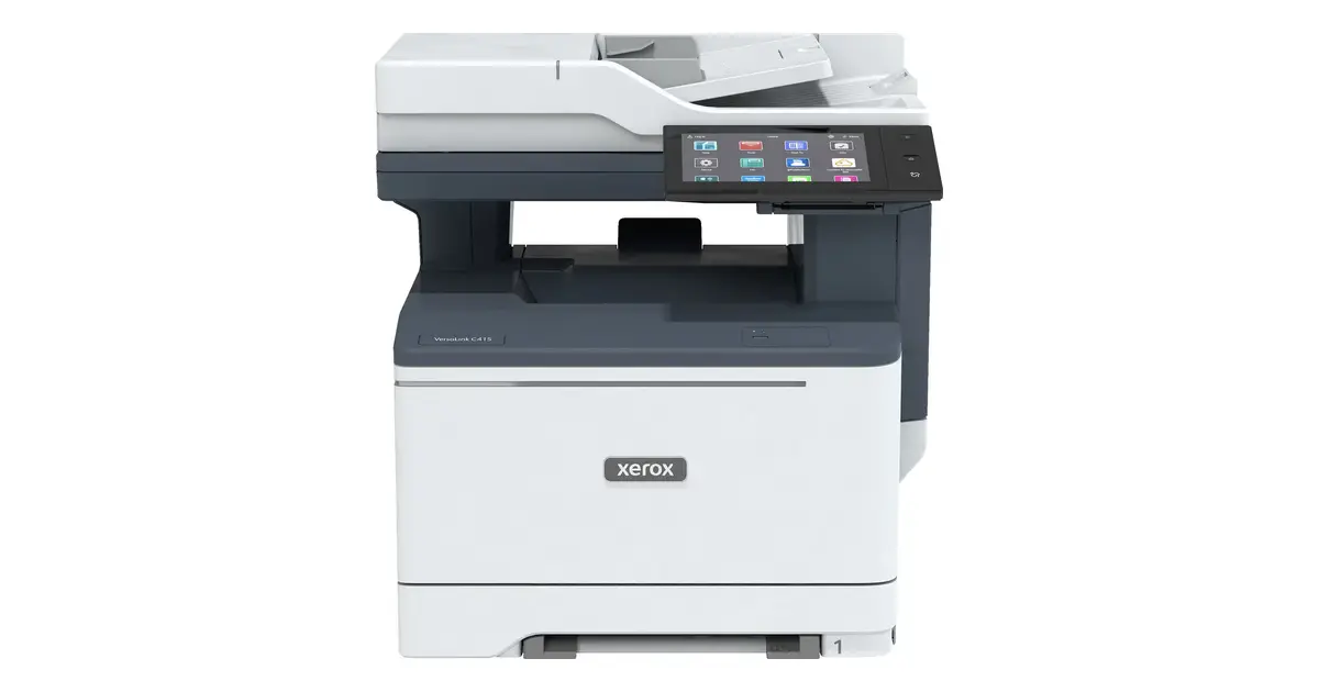 Xerox VersaLink C415 color multifunction printer, front view