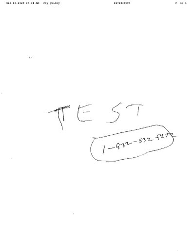 Fax from +817*****97