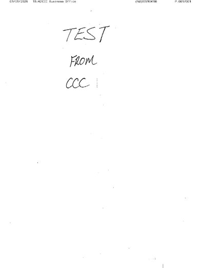 Fax from +575*****90