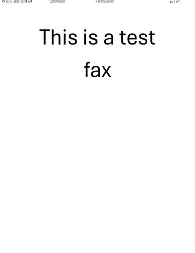 Fax from +163*****027