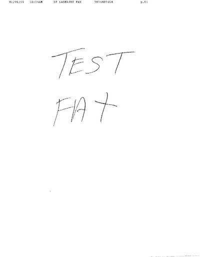 Fax from +707*****64