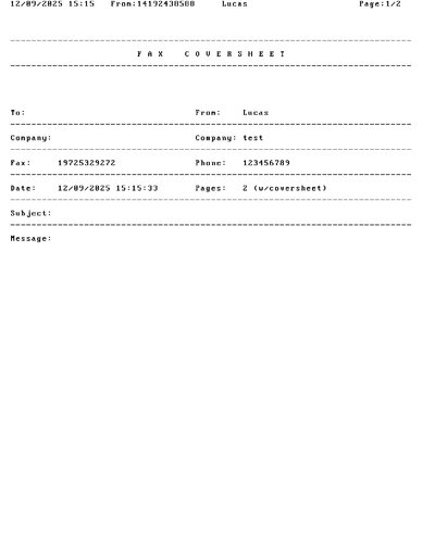 Fax from +141*****588