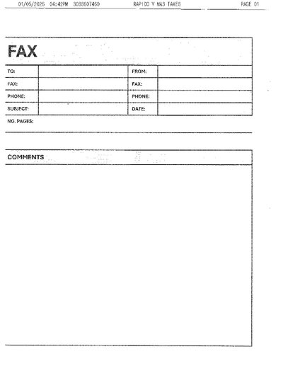 Fax from +303*****60