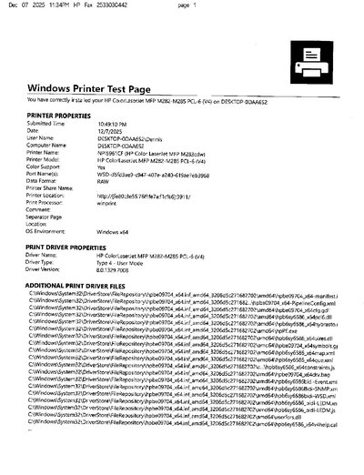 Fax from +253*****42