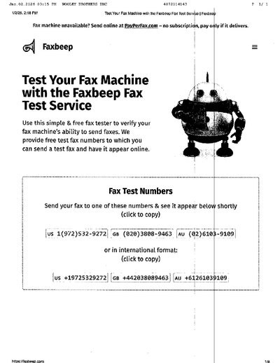 Fax from +407*****43